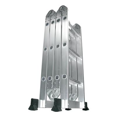Escalera Aluminio Lusqtoff 16 Escalones Plegable LE400
