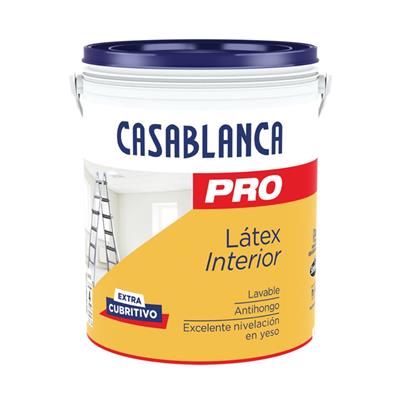 Latex Pro Interior Blanco 20 Lts Casablanca 81001107