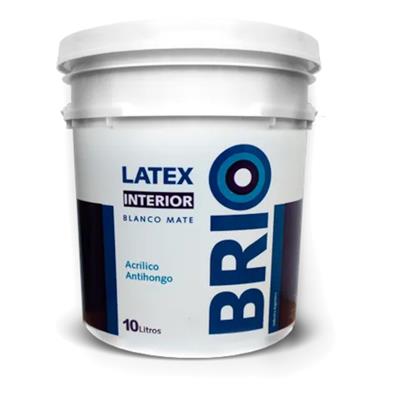 Latex Brio Interior Blanco 20 Kg Andina Brin20