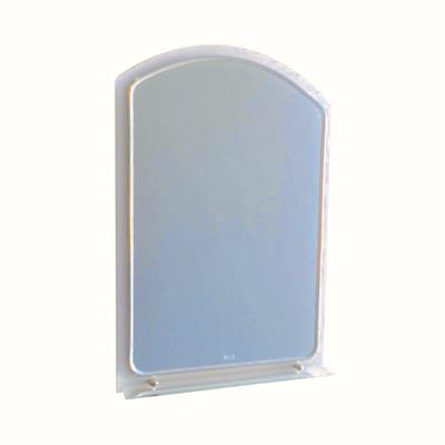 Espejo Laqueado Con Repisa Enria Blanco 40X60 117 N-3