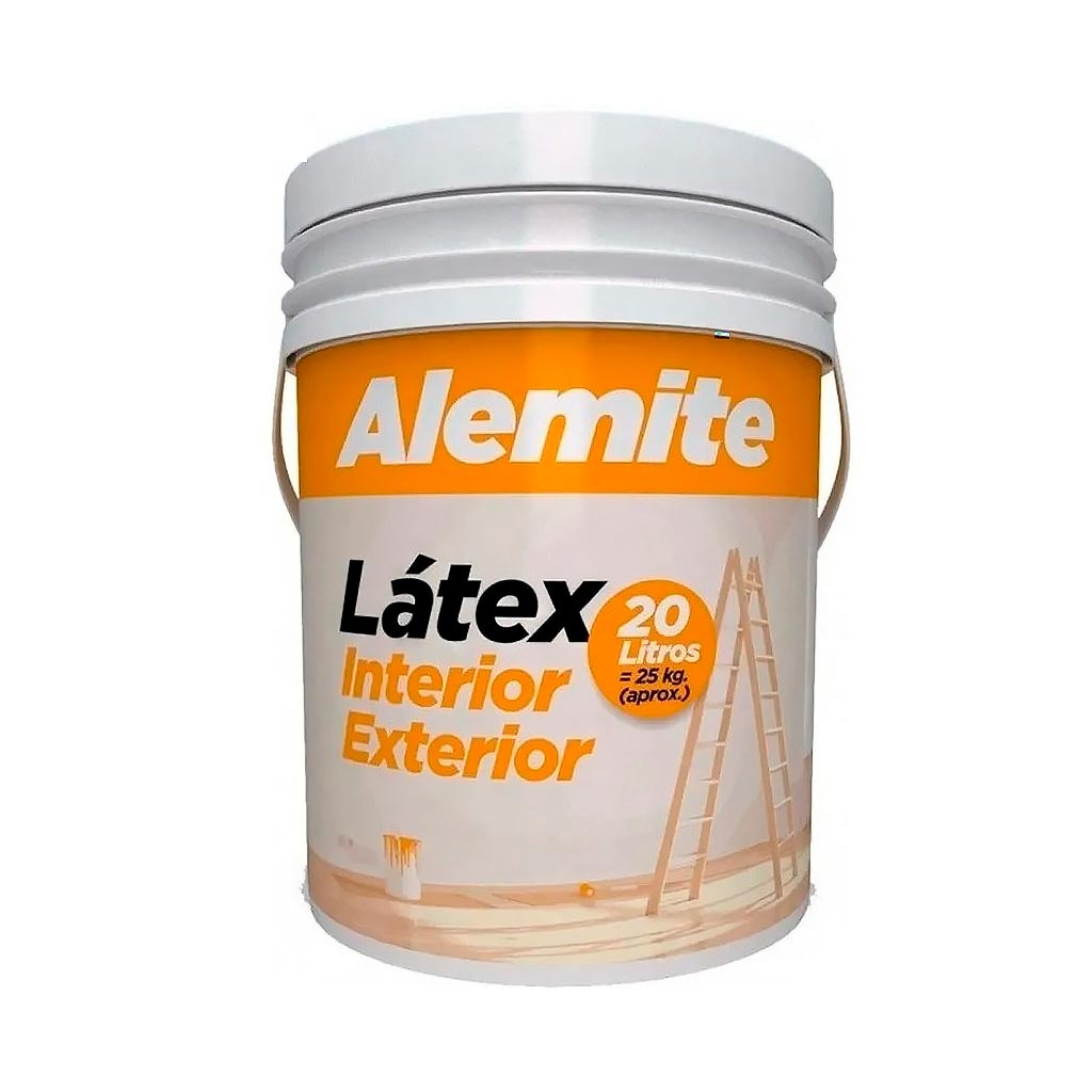 Pin Latex In/Ex Alemite Bco 20Lt,, , large image number 0