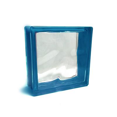 Porcelamika Glass Blocks 190*190*80 color azul DH13, , large image number 0