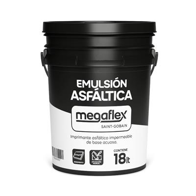 Emulsion Asfaltica Base Acuosa 18 Kg Megaflex